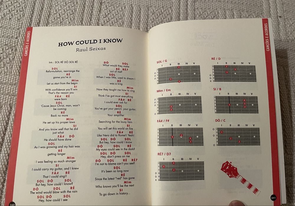 Livro: 1000 canções e acordes para guitarra