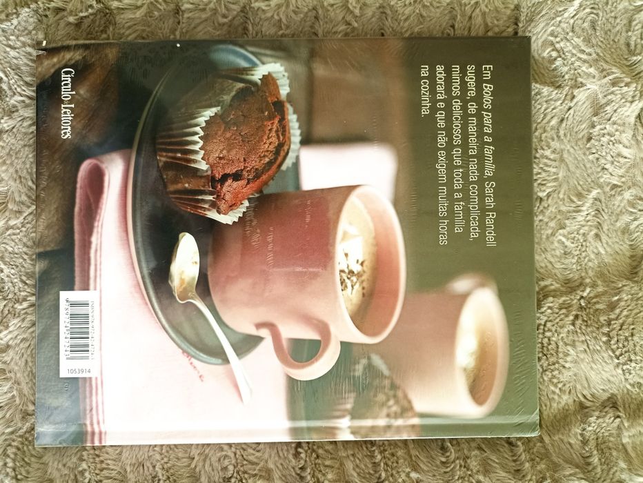 Livro bolos para a família