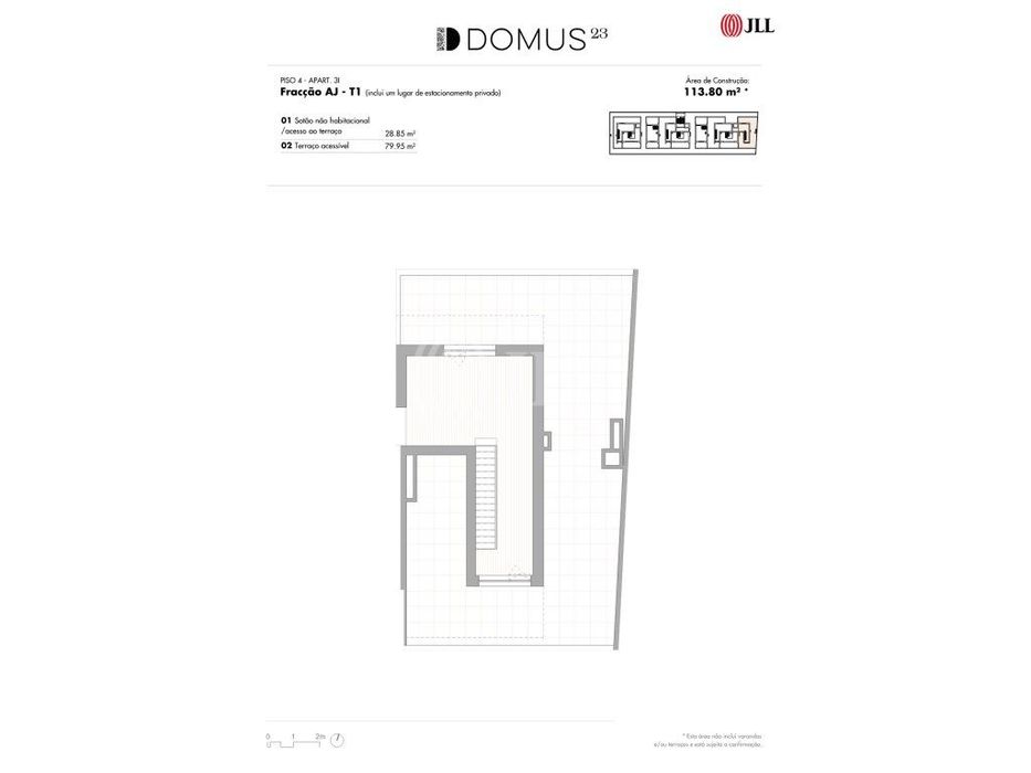 Apartamento T1+1 Duplex com estacionamento, no DOMUS, Lagos, Algarve
