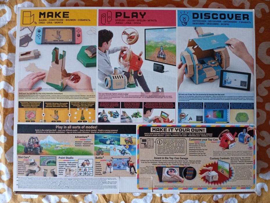 Jogo Nintendo Labo Toy-con 03. Jogo de veículos.