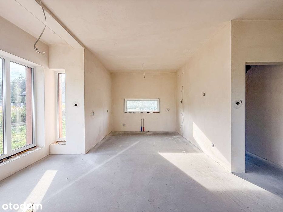 Nowy dom | do wykończenia | działka 1029 m² | cisza, spokój | Bechcice