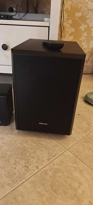 Sistema de Som Hisense Dolby Atmos 5.1.2 | Como Novo | Completo