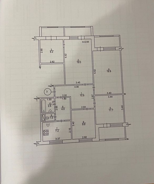 Продам 5 кімнатну квартиру, Переяслав