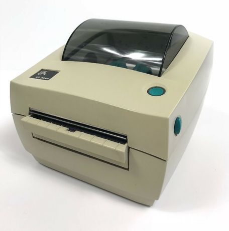 Термо принтер этикеток штрих кода Zebra LP2844 с LPT на USB.