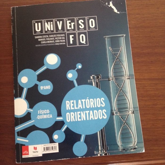 Universo FQ - livro 9º ano - fisico-quimica