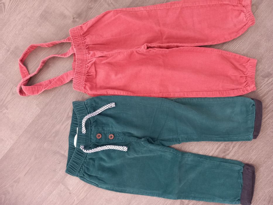 Calças bombazine criança 18-24m