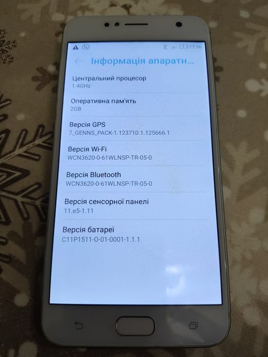 Asus_X00LDA Zenfone 4 selfi  2/16gb