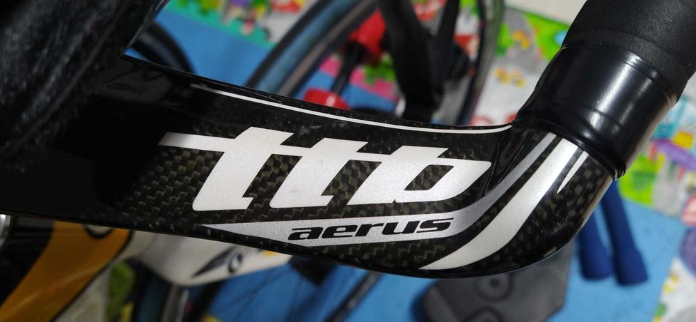 Bicicleta Contra Relógio / Triatlo em carbono Blue Traid X