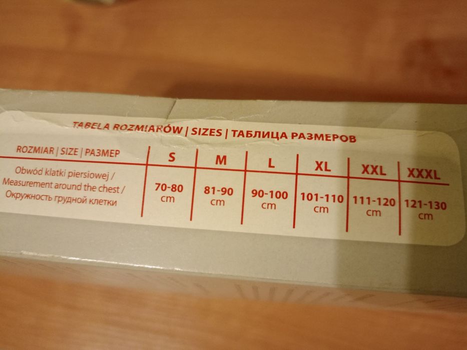 Gorset dla kobiet,stabilizujący,rozm.L 90-100cm