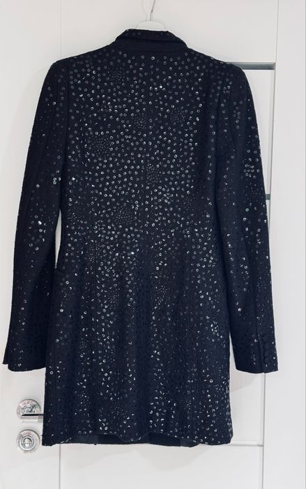 TwinSet plaszcz z wełną rozm s