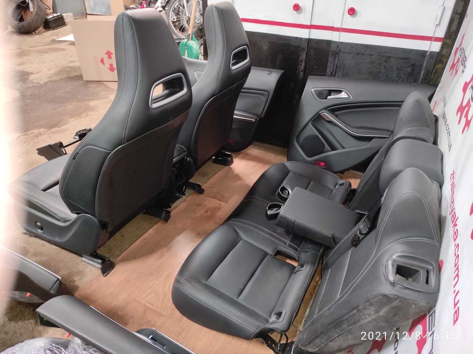 W117 Mercedes CLA 13-19 салон сиденья электро выдвижной подколенник