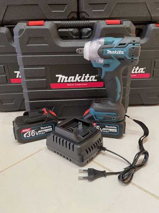 Ударний гайковерт Makita 36V шуруповерт безщітковий новий комплект