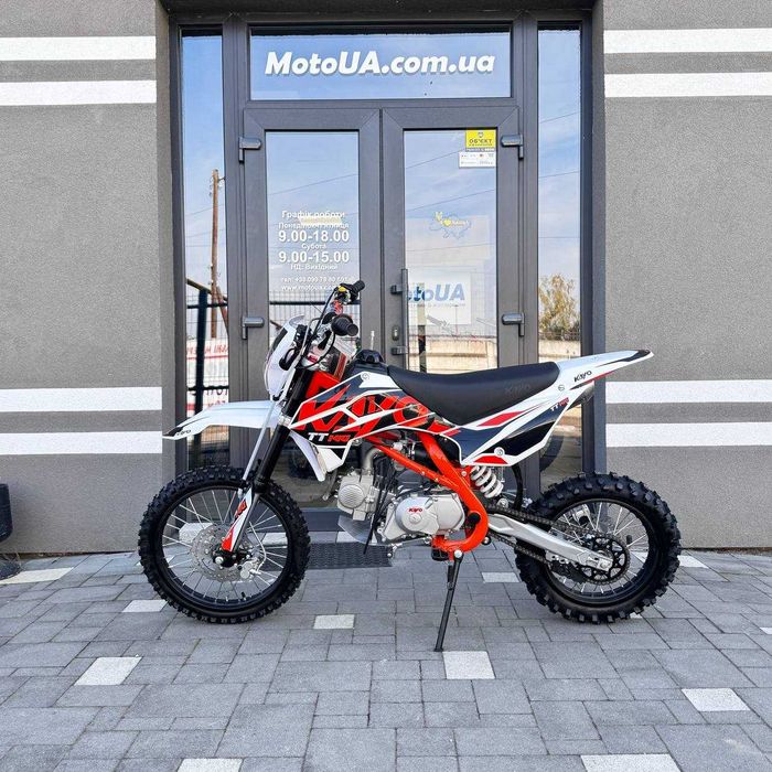 Пітбайк KAYO TT140 ESTART 13к.с. механічна КПП, повітряно-масляне доставка