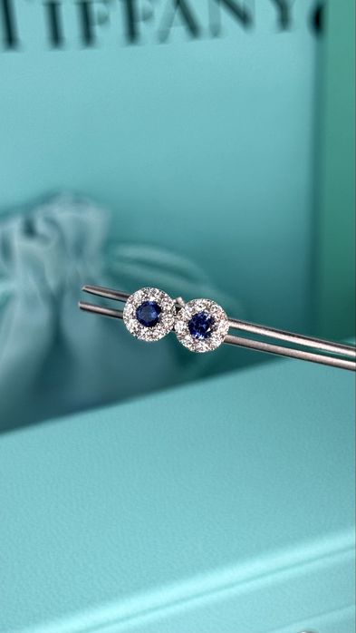Золоті Сережки пусети Бренд NF Jewelry оригінал