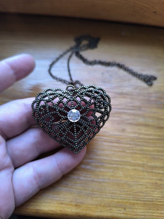 Винтажная цепочка с кулоном