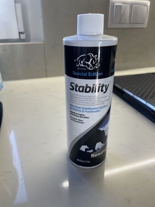 Stability Seachem 325ml 30% grátis