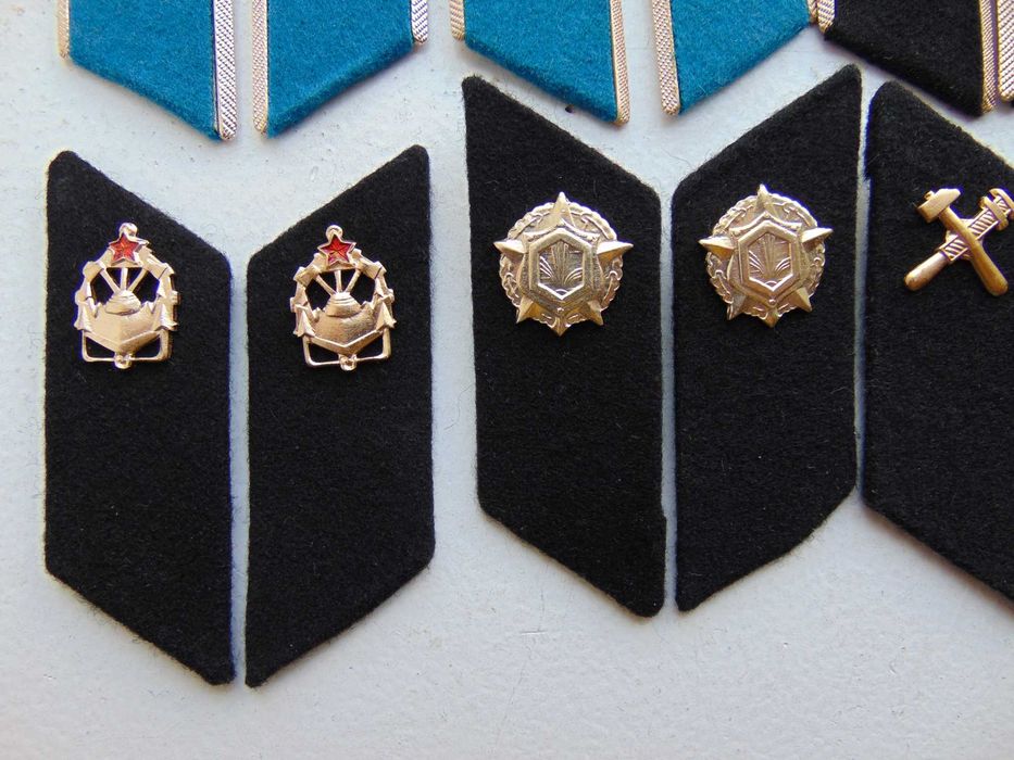 Петлицы советские 10 пар. Армия СССР лот 2