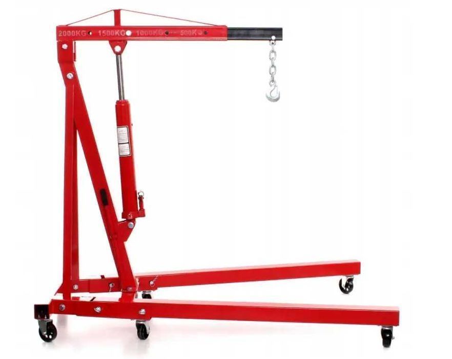 Кран гидравлический складной на 2т MSTools підкатний