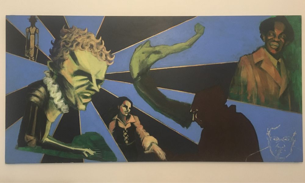 Quadro acrilico 190x100cm