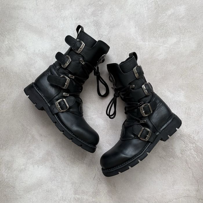 Ботинки New Rock Leather Pank