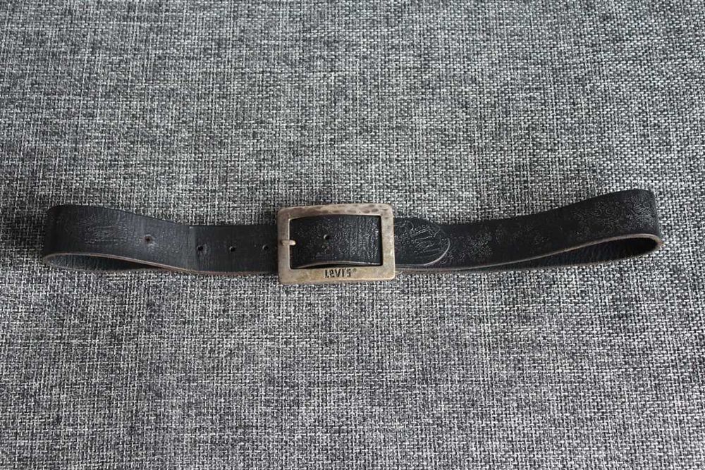 Ремінь шкіряний Levi's Оригінал Made in Italy W32-37