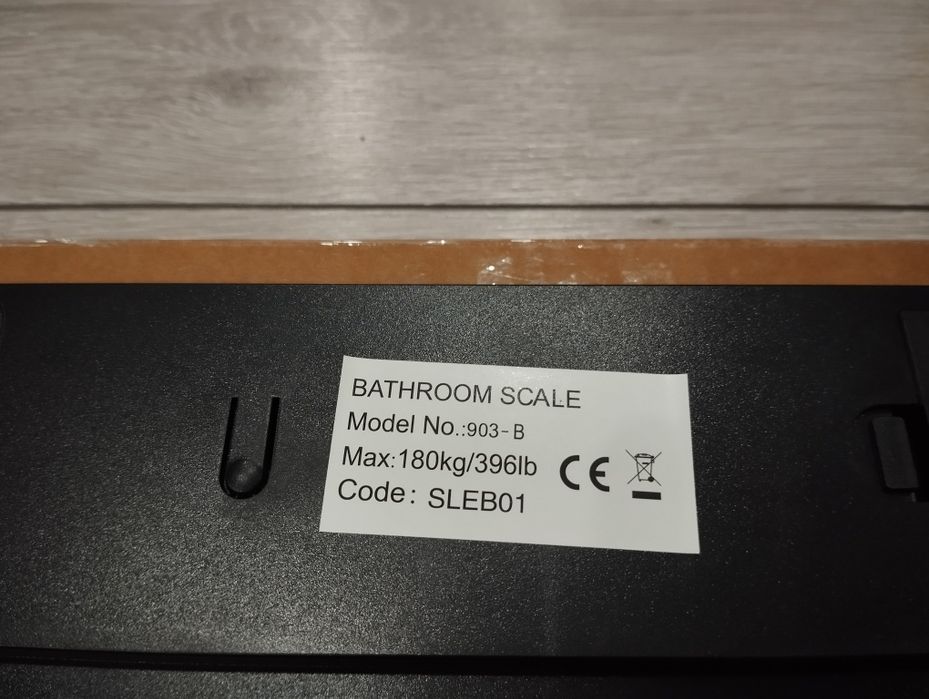 Waga łazienkowa szklana