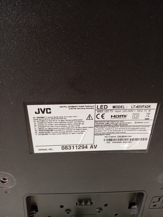 Telewizor JVC...