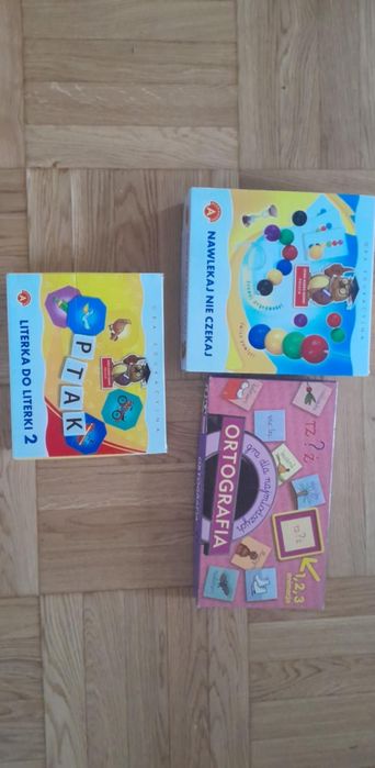 Zestaw gier edukacyjnych dla dzieci
