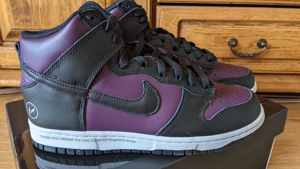 Nike Dunk High Fragment Beijing US7 EU40 25CM