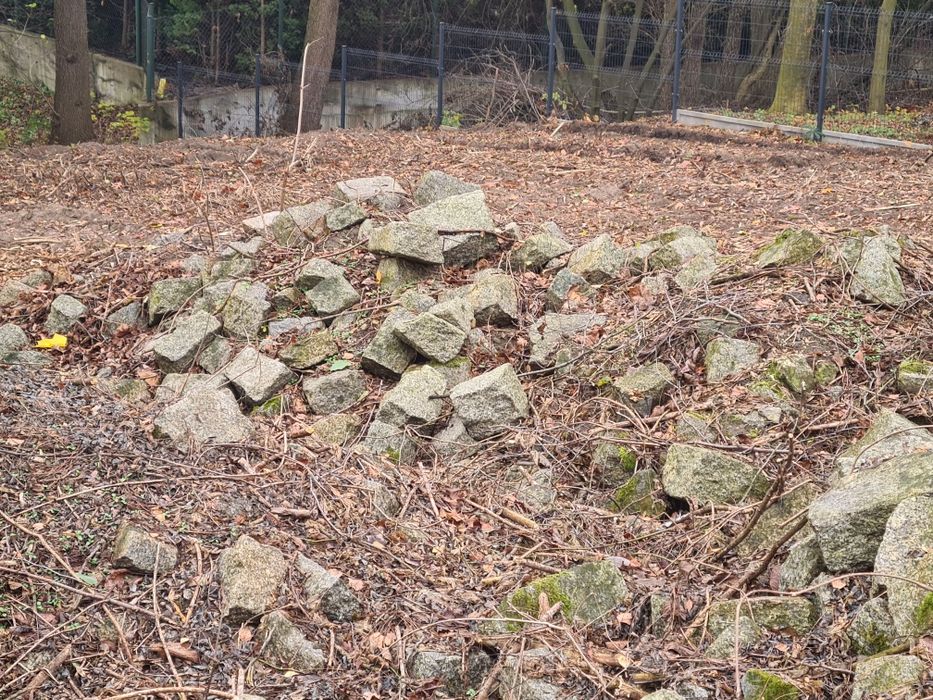 Kostka bloki granitowe