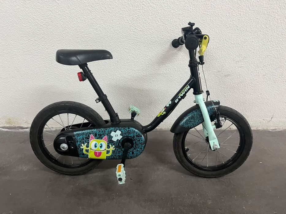 Bicicleta Infantil B’TWIN 14” - Excelente Estado | 3-5 Anos