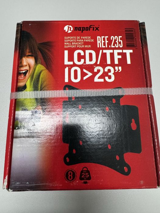 Napofix Suporte Fixo de Parede para TV 10-23" - 235 Black