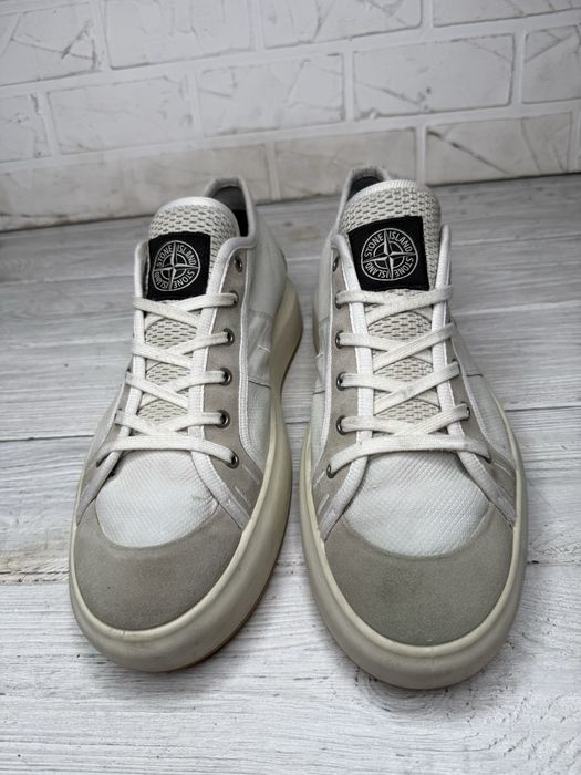 Крутой коллаб кроссовки stone island and ecco