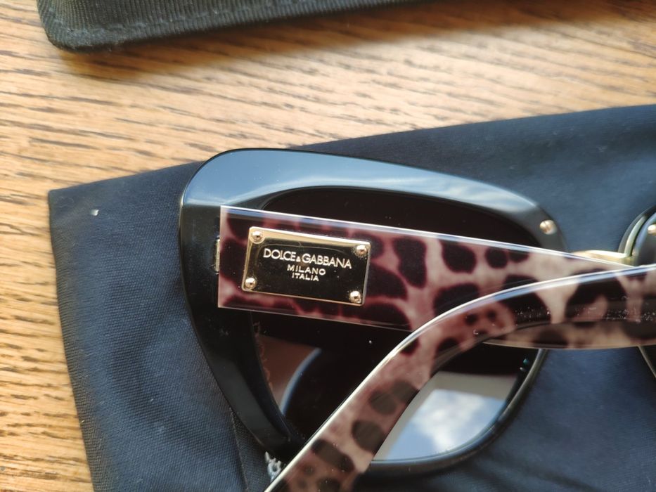 Окуляри Dolce & Gabbana DG4296 1995/13 (жіночі, сонцезахисні, леопард)
