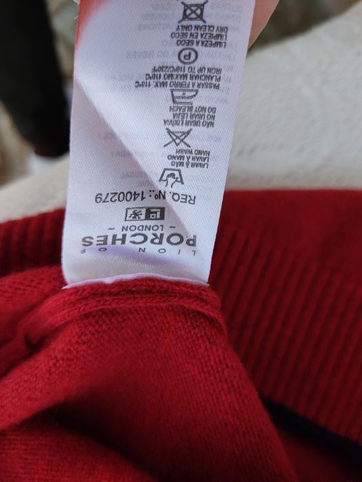 Pulover bordeaux, NOVO, Lion of Porches