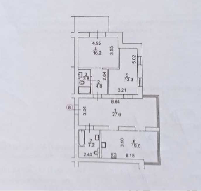 Продам 2х кімн. 93 м2 ЖК "Desna Park Residence", с.Зазим'я.