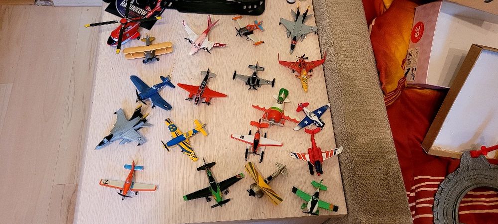 Zestaw samoloty planes