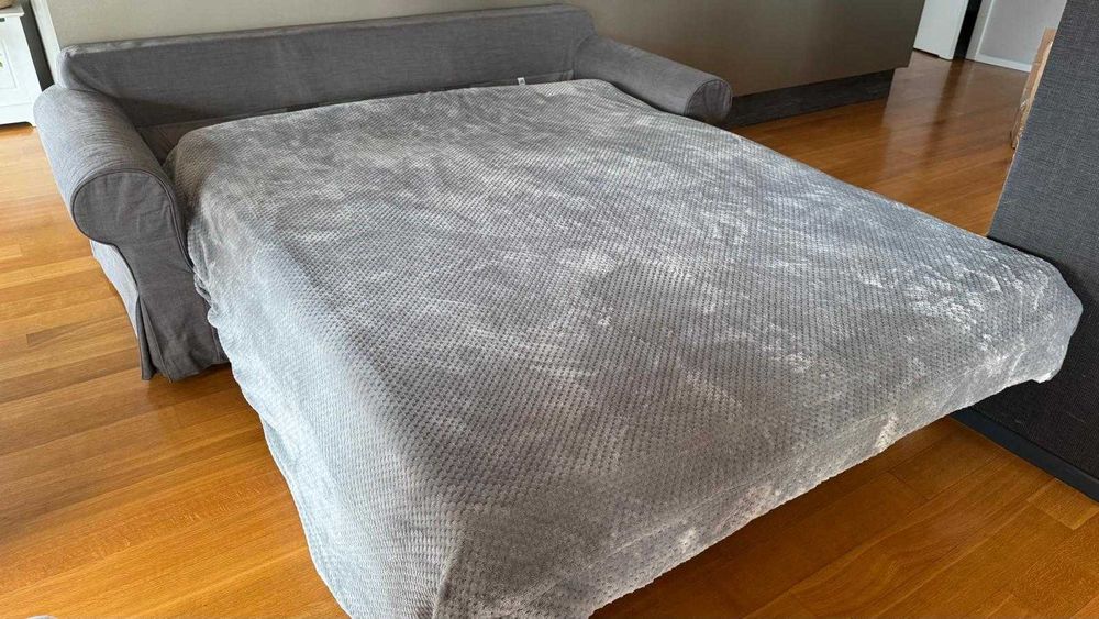 Kanapa SOFA 3 osobowa rozkładana, z funkcją spania, EKTORP
z materacem