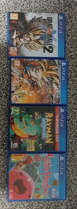 Conjunto de 4 jogos Playstation 4