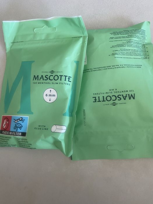 Filtry mentolowe slim ‚6 mm