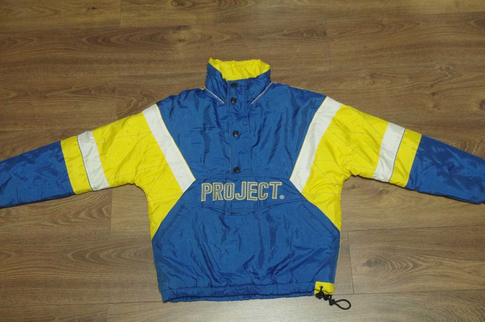 Пуховик Project Vintage nylon down jacket оригінал М розм чудовий стан