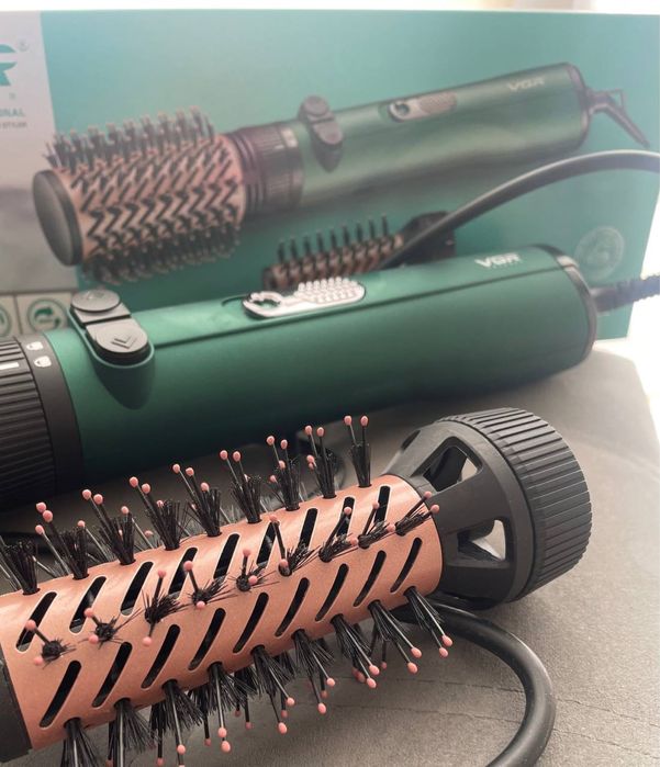 Фен-щітка браш стайлел VGR V-498 Green