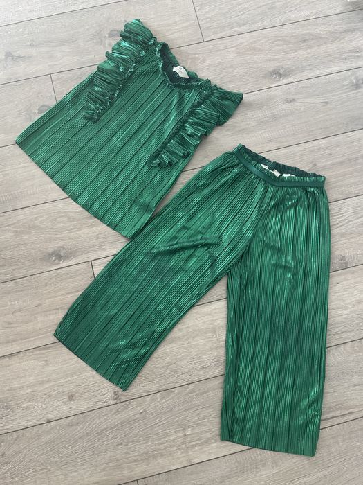 Зелений костюм h&m для дівчинки