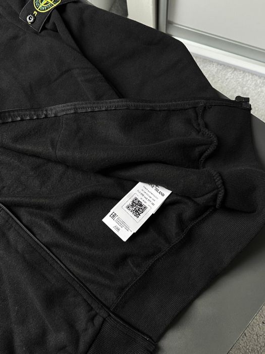 Зіп худі STONE ISLAND Чорний