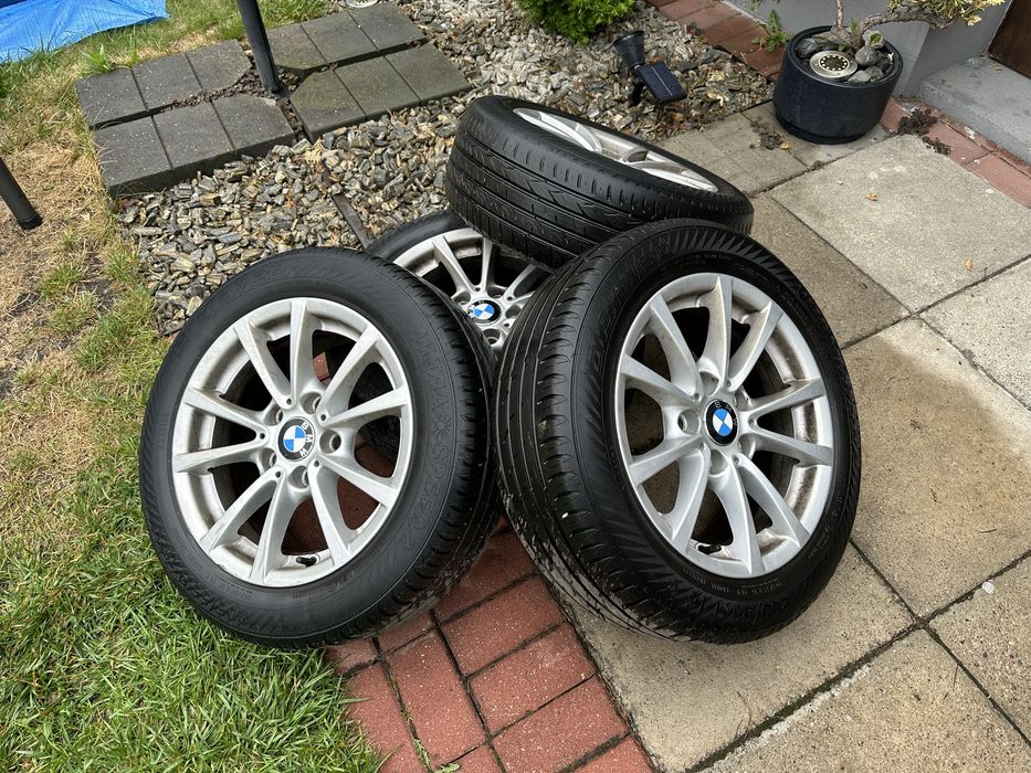 Felgi aluminiowe bmw 16 5x120 z oponami