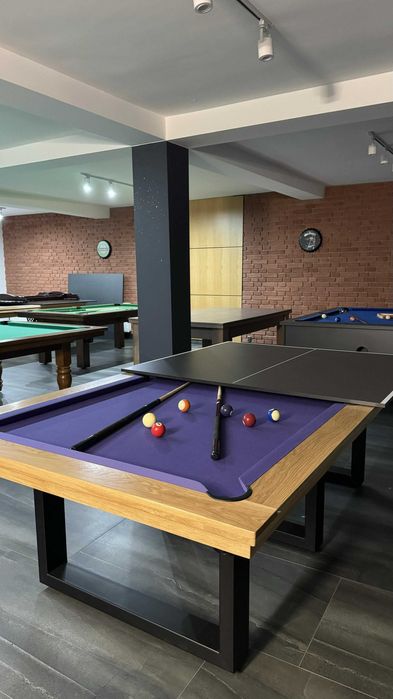 Stół Bilardowy BERGAMO 6 ft z siatkami sznurkowymi