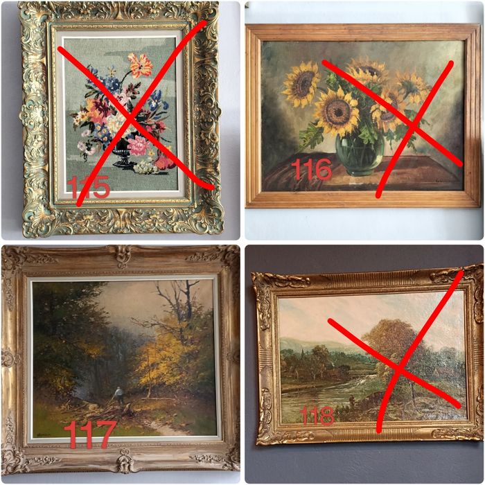 Pejzaż  portret martwa natura - obraz olejny