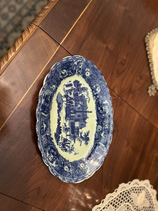 Travessa oval vintage