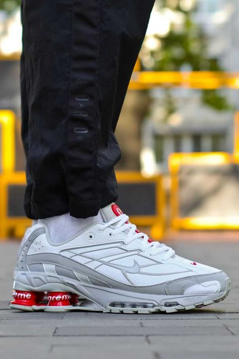 Мужские кроссовки Nike Shox Ride 2 SP x Supreme. Размеры 40-45