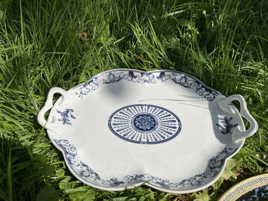 Порцелянова таця Belle Époque з ручками – Fine Porcelain